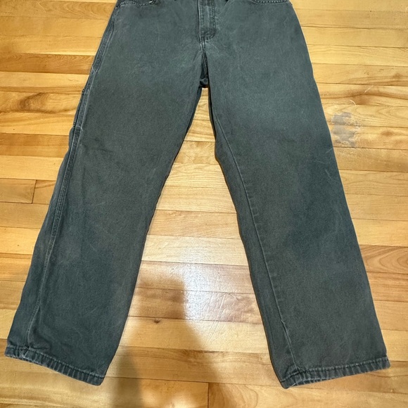 Dickies Painter/Carpenter Pants – Light Green – 100% Cotton – 16.5” Waist - Picture 2 of 5